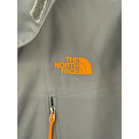 The North Face Mens HyVent Gray Jacket Removable Hood Shell only Size L - Picture 6 of 15